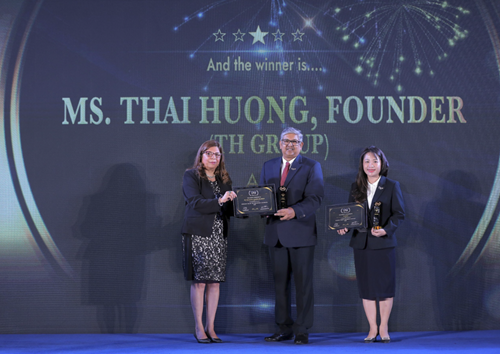 Nữ doanh nhân Việt Nam được trao giải Nhà lãnh đạo có tầm nhìn xuất sắc